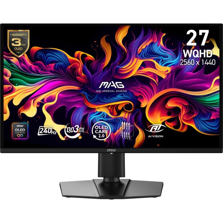 MSI MAG 274QP QD-OLED X24 26.5" Wide Quad HD