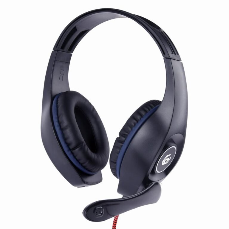 Gembird Gaming BLUE, juoda