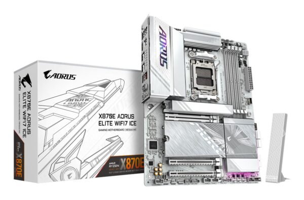 Gigabyte X870E AM5 ATX DDR5 (X870E A ELITE WF7 ICE 1.2)