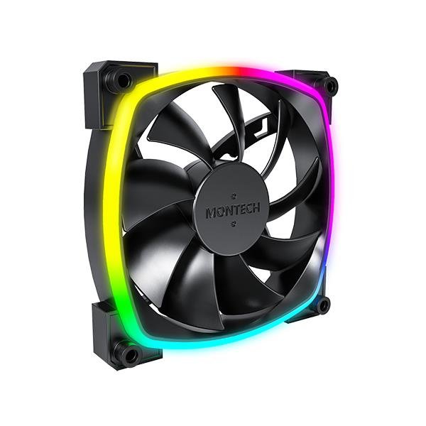 Montech 120MM AX120 PWM, juoda