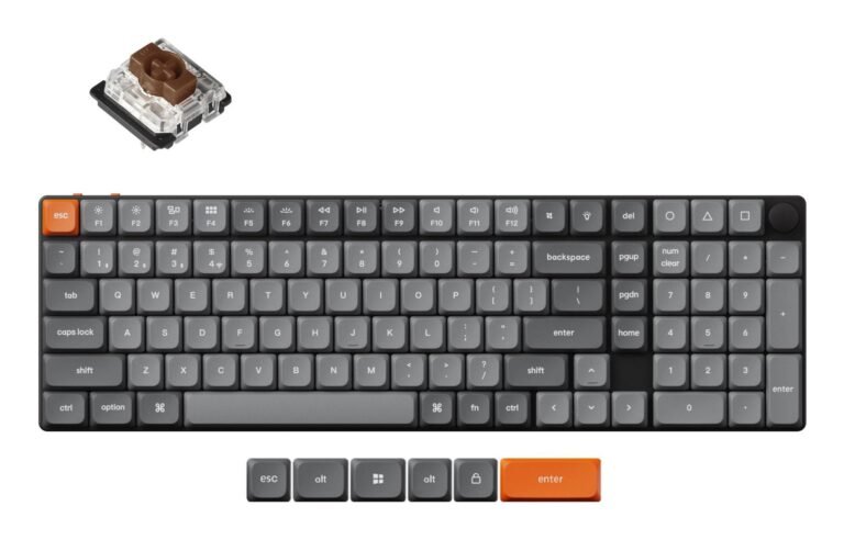 Keychron K17 MAX RGB, juoda (K17M-H3)