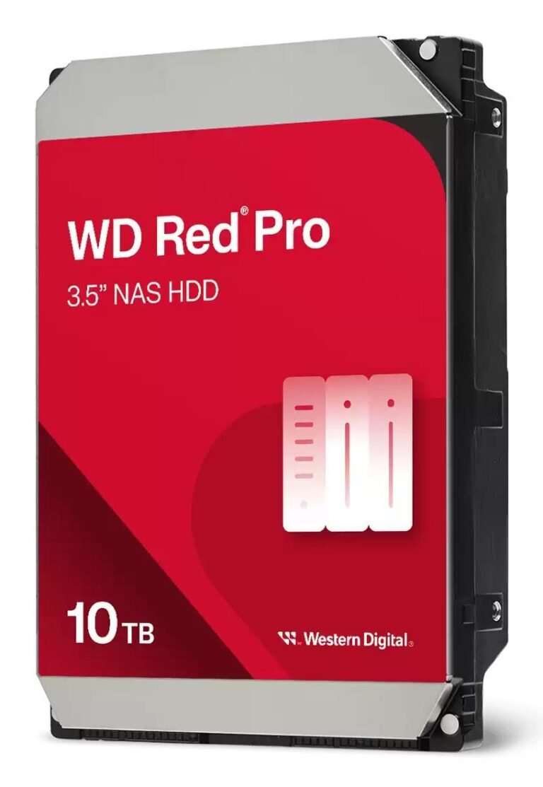 Western Digital Red Pro 10TB 3,5" 7200 rpm