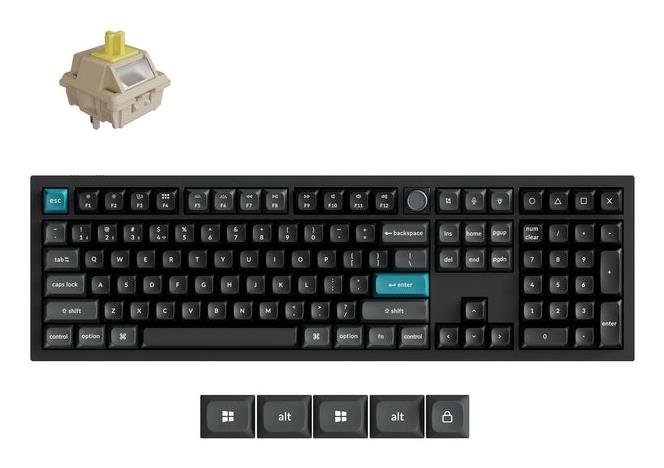Keychron Q6 Ultra, juoda (Q6U-M4)