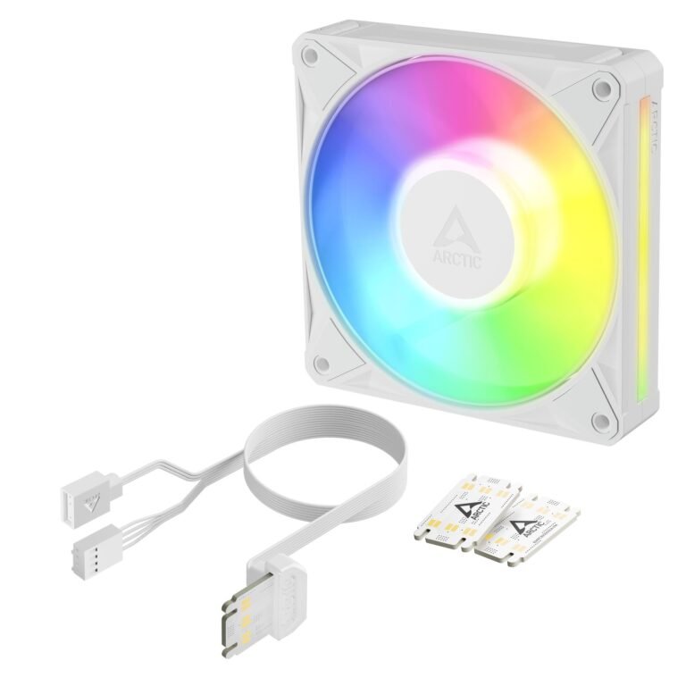 Arctic 120MM Bionix P12 ARGB, balta