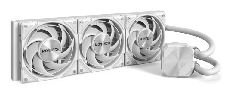 Montech Hyperflow SILENT360(W), balta