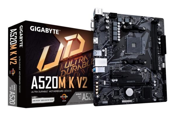 Gigabyte A520 AM4 Micro-ATX DDR4 (A520MKV21.1)