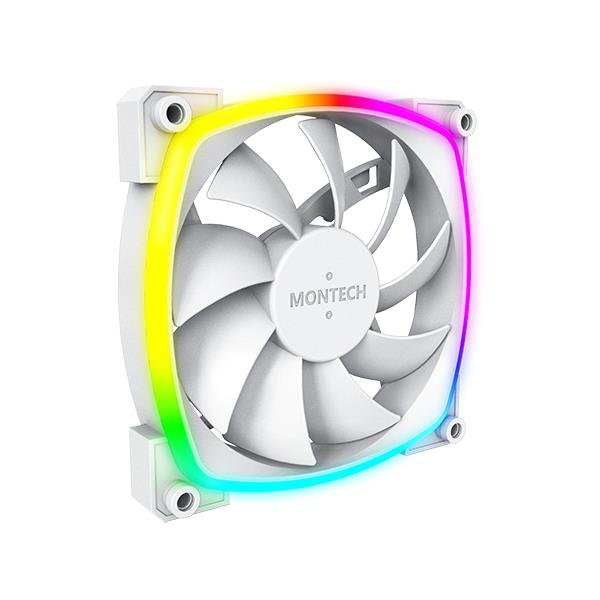 Montech 120MM AX120 PWM, balta