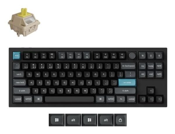 Keychron Q3 Ultra, juoda (Q3U-M4)