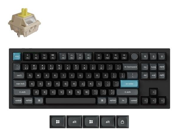 Keychron Q3 Ultra, juoda (Q3U-M4)