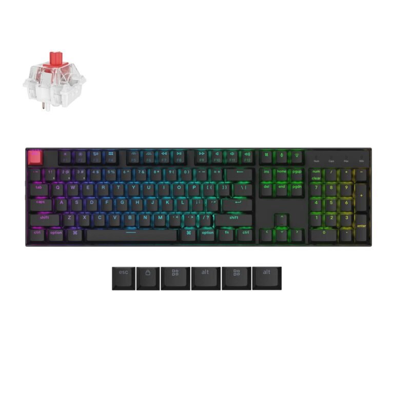 Keychron K10 RGB, juoda (K10X-H1)
