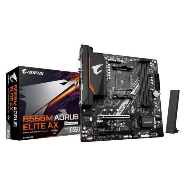 Gigabyte B550 AM4 DDR4 (B550M AORUS ELITE AX (REV. 1.4))