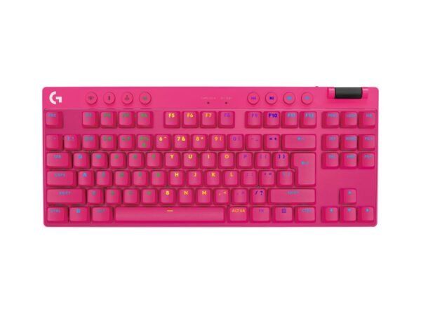 Logitech PRO X TKL, rožinė