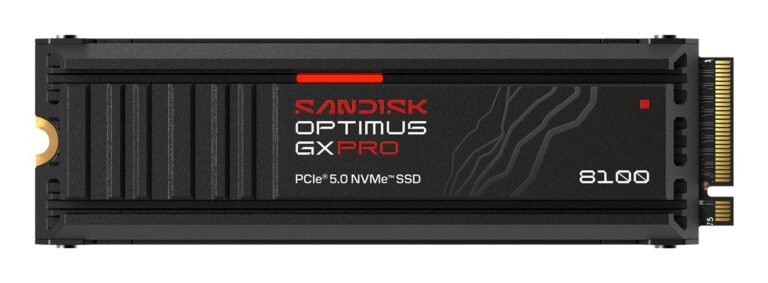SanDisk 1000 GB M.2 PCIe 5.0 (SDSP82100TAH-000E0)