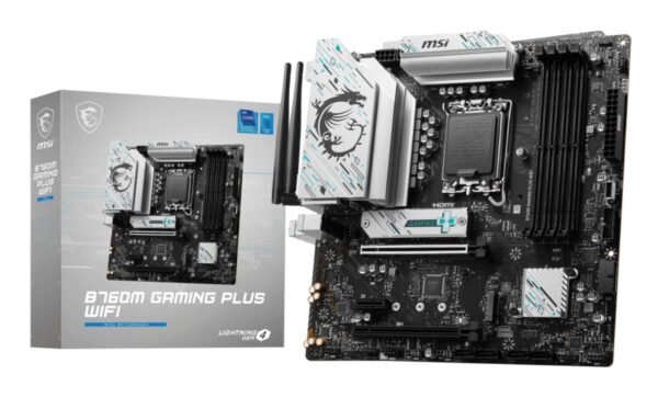 MSI LGA1700 Micro-ATX DDR5 (B760MGAMINGPLUSWIFI)