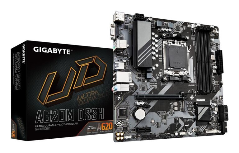 Gigabyte A620 AM5 DDR5 (A620M DS3H 2.0)