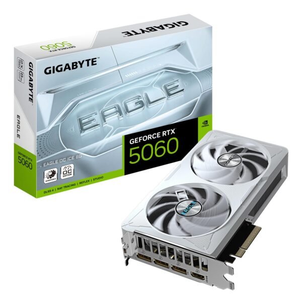 Gigabyte GeForce RTX 5060 8 GB (GV-N5060EAGLEOC ICE-8GD)