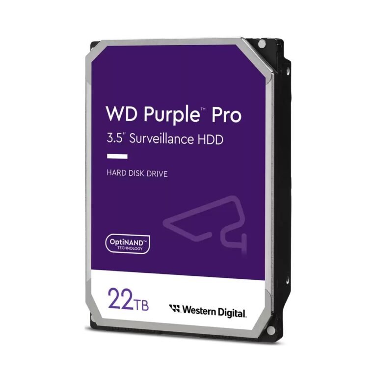 Western Digital Purple Pro 22TB 3,5" 7200 rpm