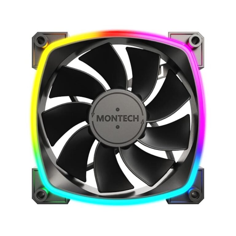 Montech 120MM RX120 PWM, juoda
