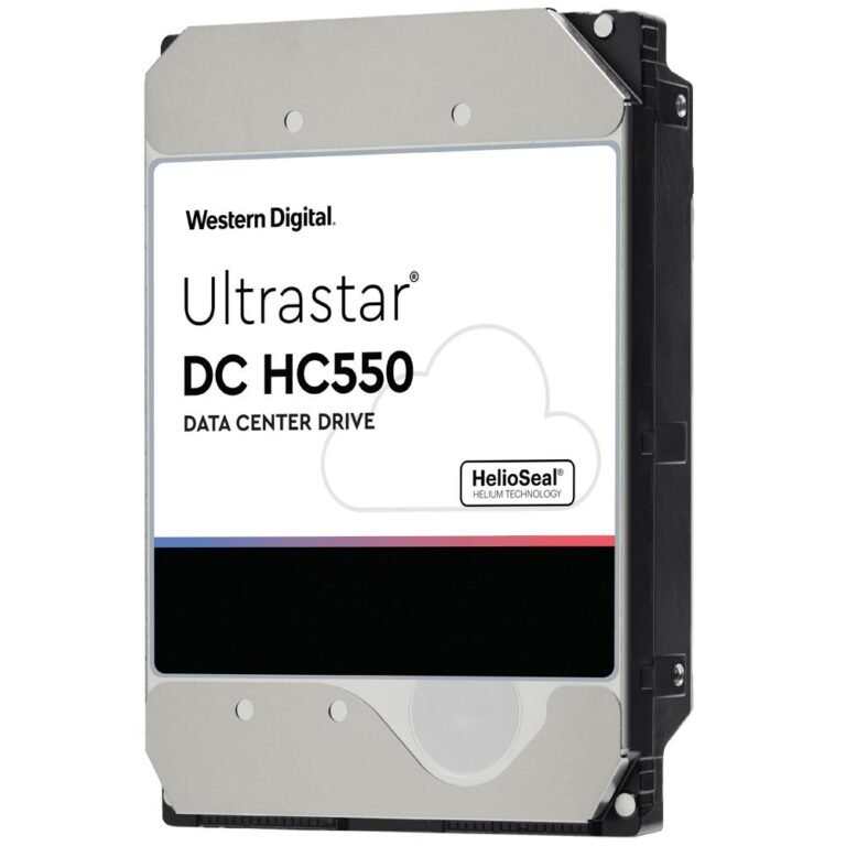 Western Digital Ultrastar DC HC550 18TB 3,5" 7200 rpm