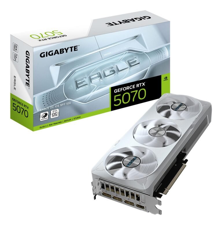 Gigabyte GeForce RTX 5070 12 GB (GV-N5070EAGLEOC ICE-12GD)