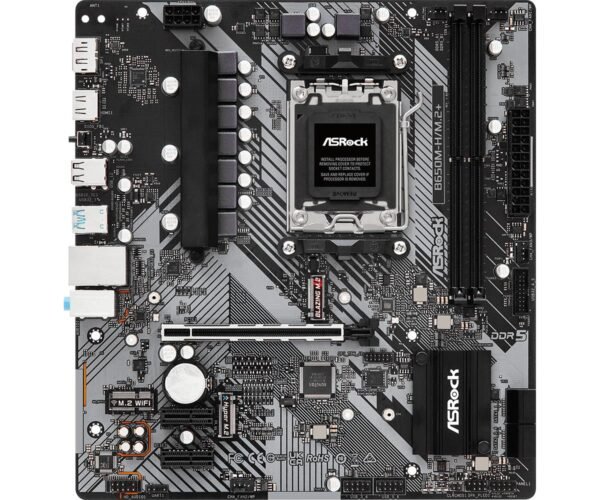 ASRock B650 AM5 Micro-ATX DDR5 (B650M-H/M.2+)