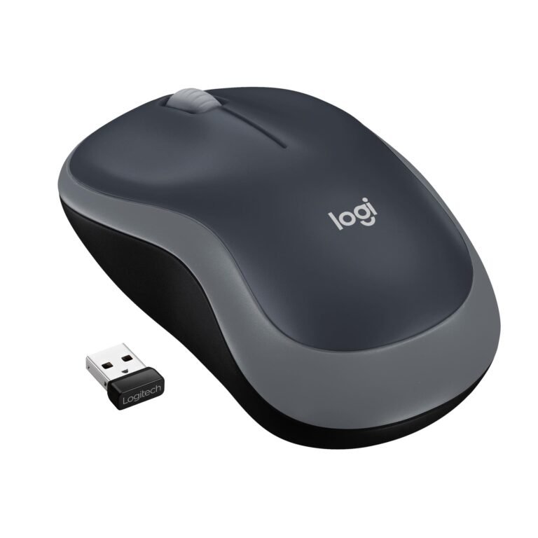 Logitech M185 Swift, pilka
