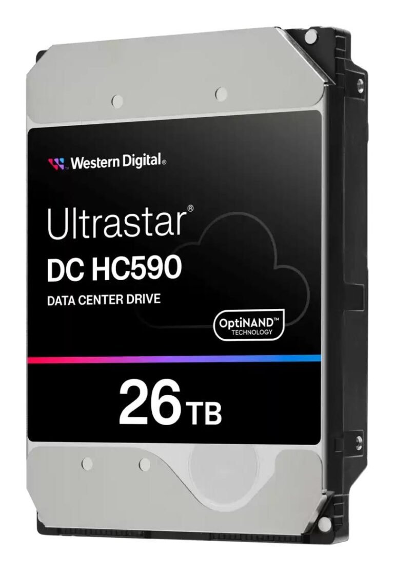 Western Digital Ultrastar DC HC590 26TB 3,5" 7200 rpm