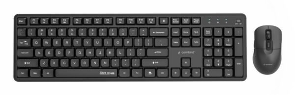 Gembird +Mouse ENG, juoda