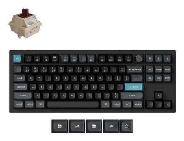 Keychron Q3 Ultra, juoda (Q3U-M3)