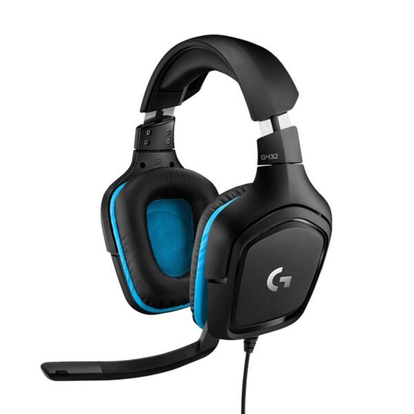 Logitech Gaming G432, juoda