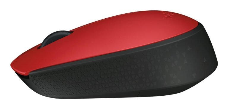Logitech M171, raudona