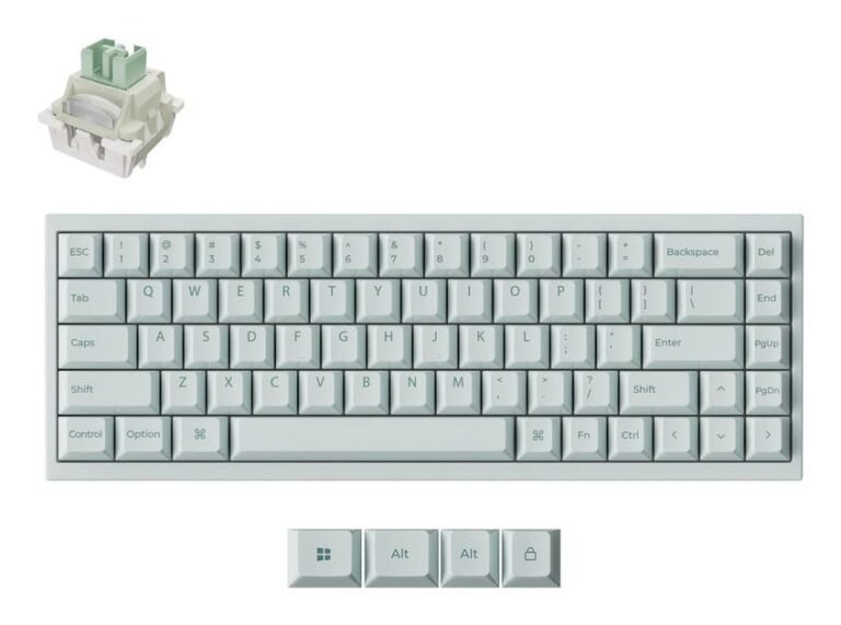 Keychron Q16 HE 8K, šviesiai žalia