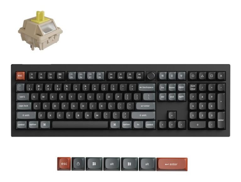 Keychron V6 Ultra, juoda (V6U-D4)
