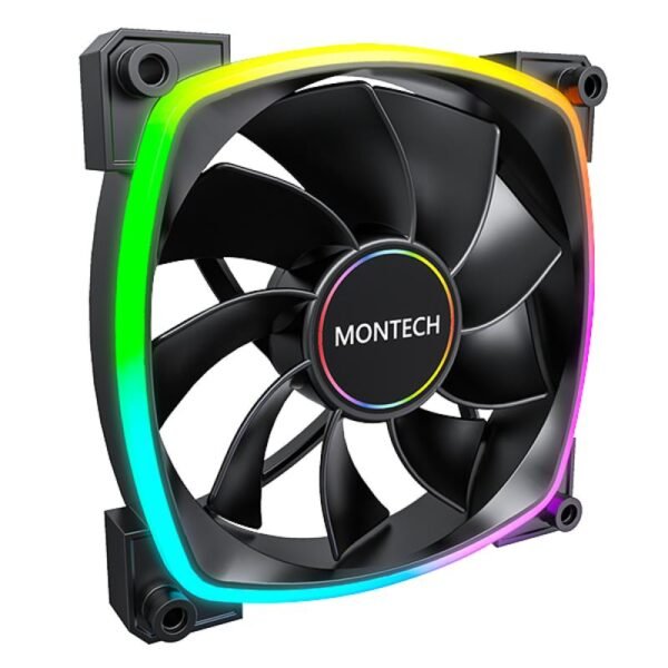 Montech 140MM RX140 PWM, juoda