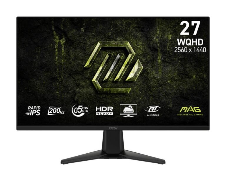 MSI MAG 275QF E20 27" Wide Quad HD