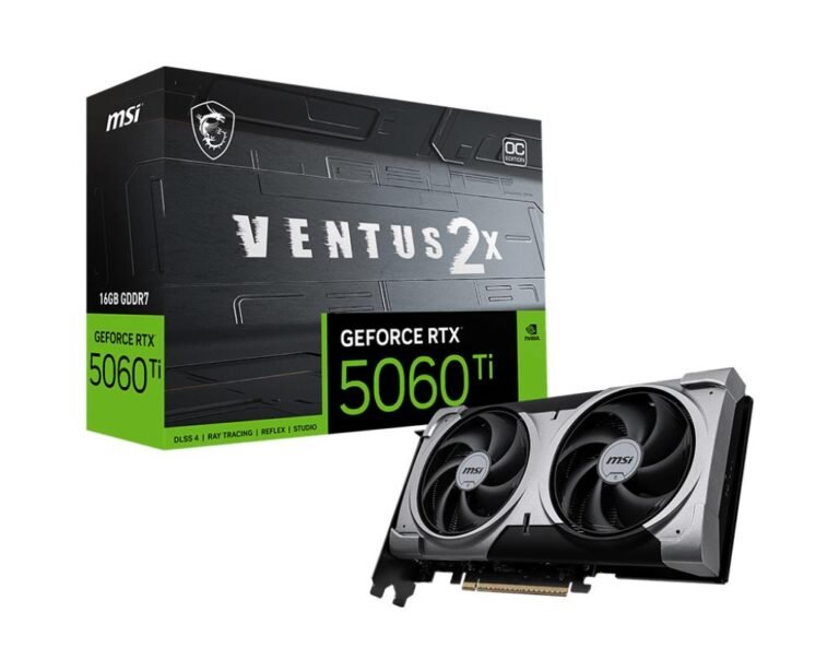 MSI GeForce RTX 5060 Ti 16 GB