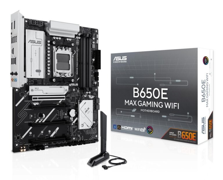 ASUS B650 AM5 ATX DDR5 (B650E MAX GAMING WIFI)