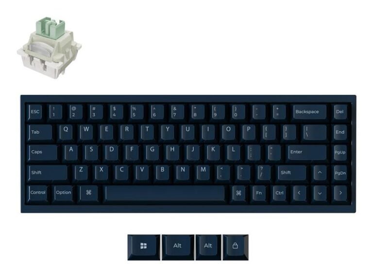 Keychron Q16 HE 8K NAVY, mėlyna