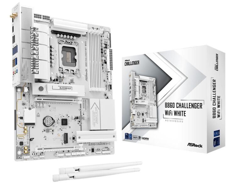 ASRock B860 ATX DDR5 (B860 CHALLENGER WIFI WHITE)