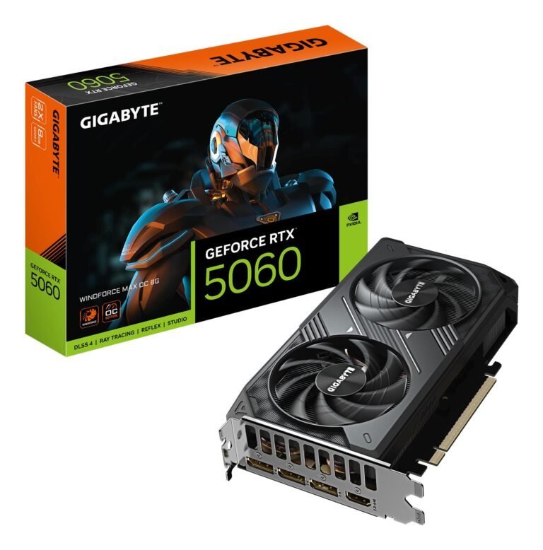 Gigabyte GeForce RTX 5060 8 GB (GV-N5060WF2MAX OC-8GD)