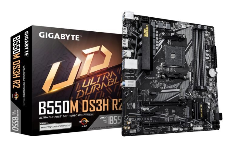 Gigabyte B550 AM4 DDR4 (B550M DS3H R2)