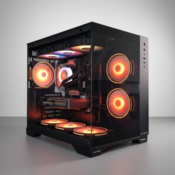Ryzen 7 7700X + RTX 5060 Ti žaidimų kompiuteris