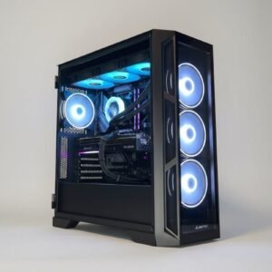 Ryzen 7 7800X3D + RX 9070 XT žaidimų kompiuteris