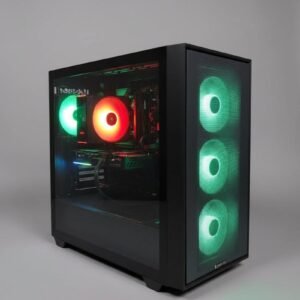 Ryzen 7 7700 + RX 9060 XT 16GB žaidimų kompiuteris