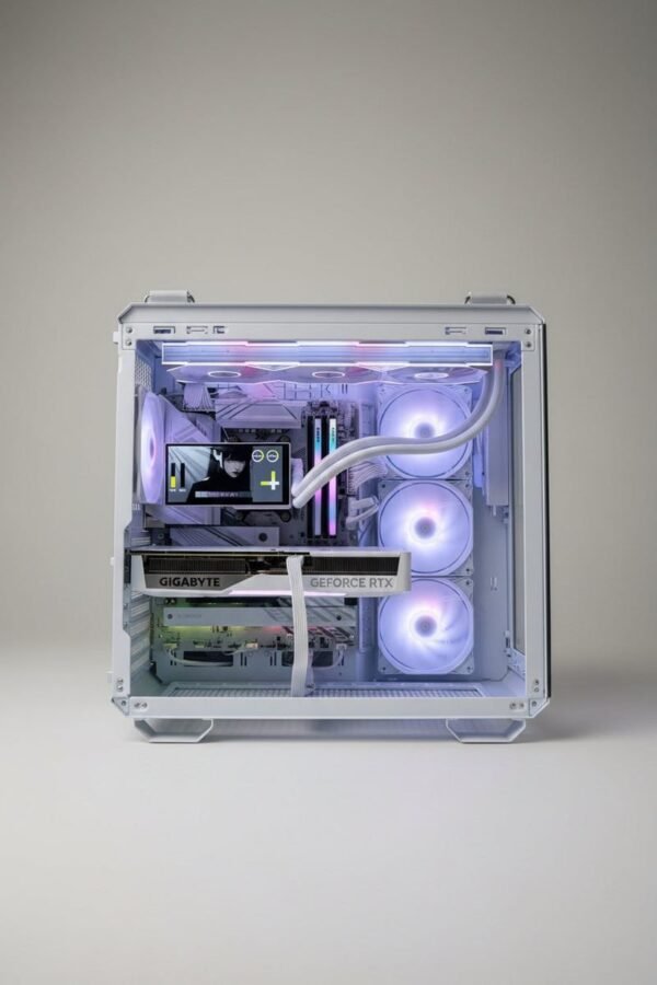 Ryzen 7 9800X3D + RTX 5070 Ti žaidimų kompiuteris