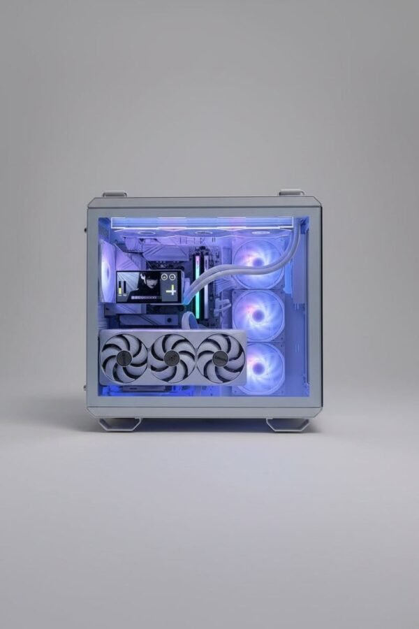 Ryzen 7 9800X3D + RTX 5070 Ti žaidimų kompiuteris