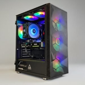 Ryzen 5 7500F + RTX 5060 Ti žaidimų kompiuteris