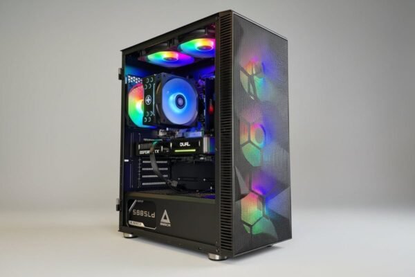 Ryzen 5 7500F + RTX 5060 Ti žaidimų kompiuteris