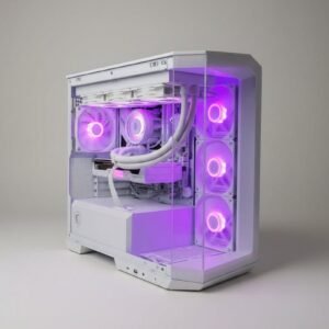 Ryzen 5 9600X + RX 9060 XT 16GB žaidimų kompiuteris